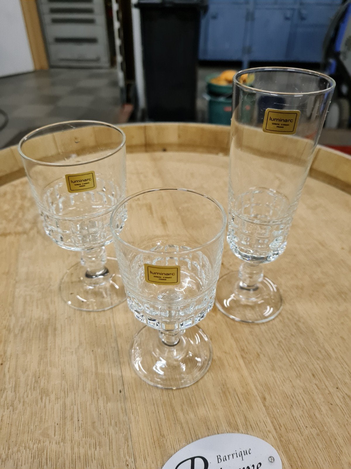 Nieuwe luminarc wijnglazen en champagnefluit ( 35stuks), Enlèvement