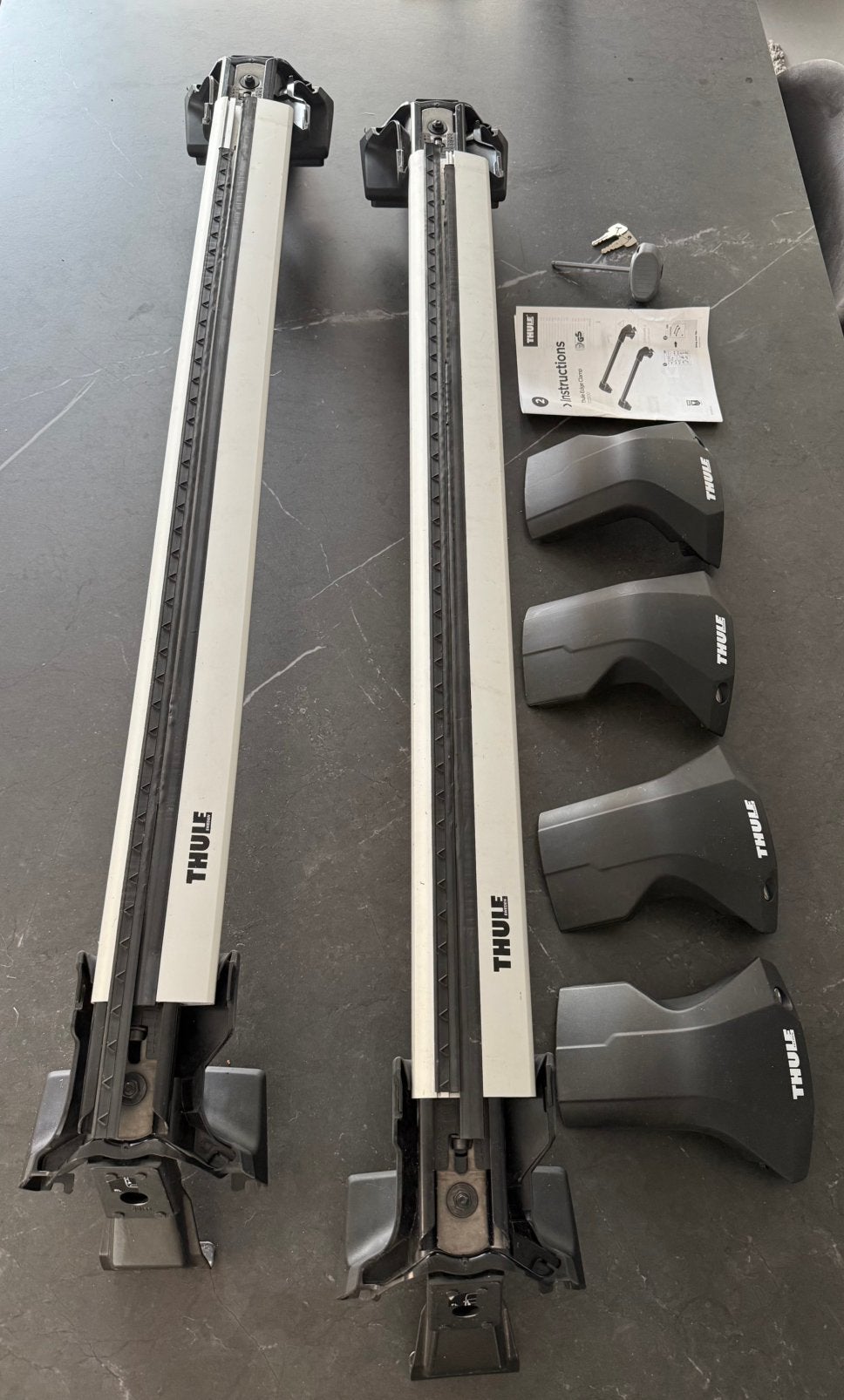 Thule WingBar Edge dakdragers | Mini 5-deurs vanaf 2014, Auto diversen, Dakdragers, Zo goed als nieuw, Ophalen