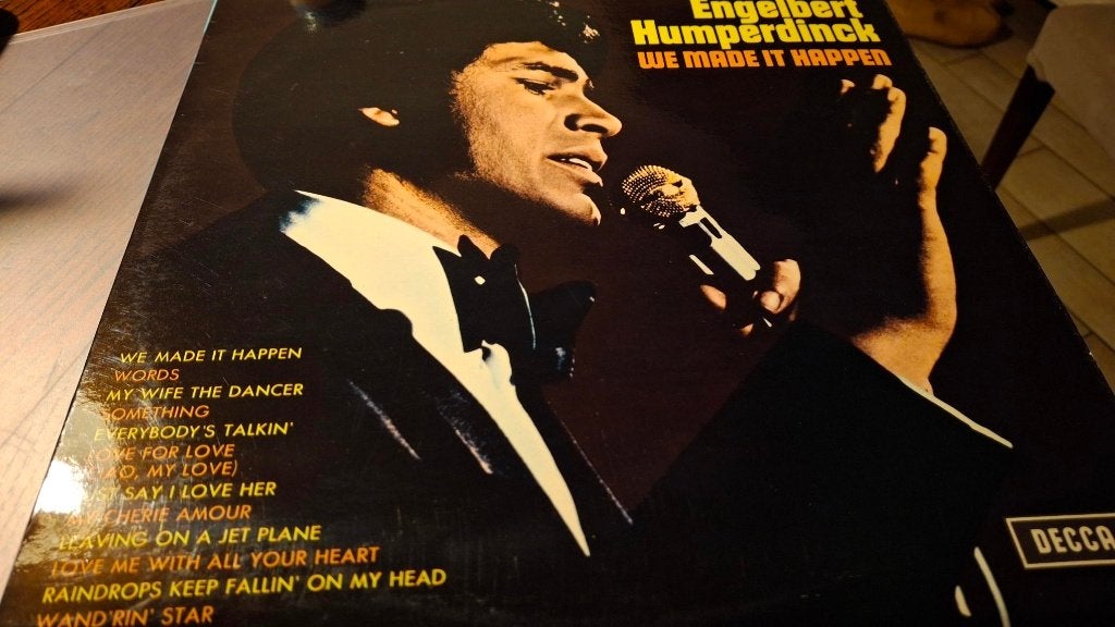 Engelbert Humperdinck LP Vinyl We made it happen., Ophalen, LP