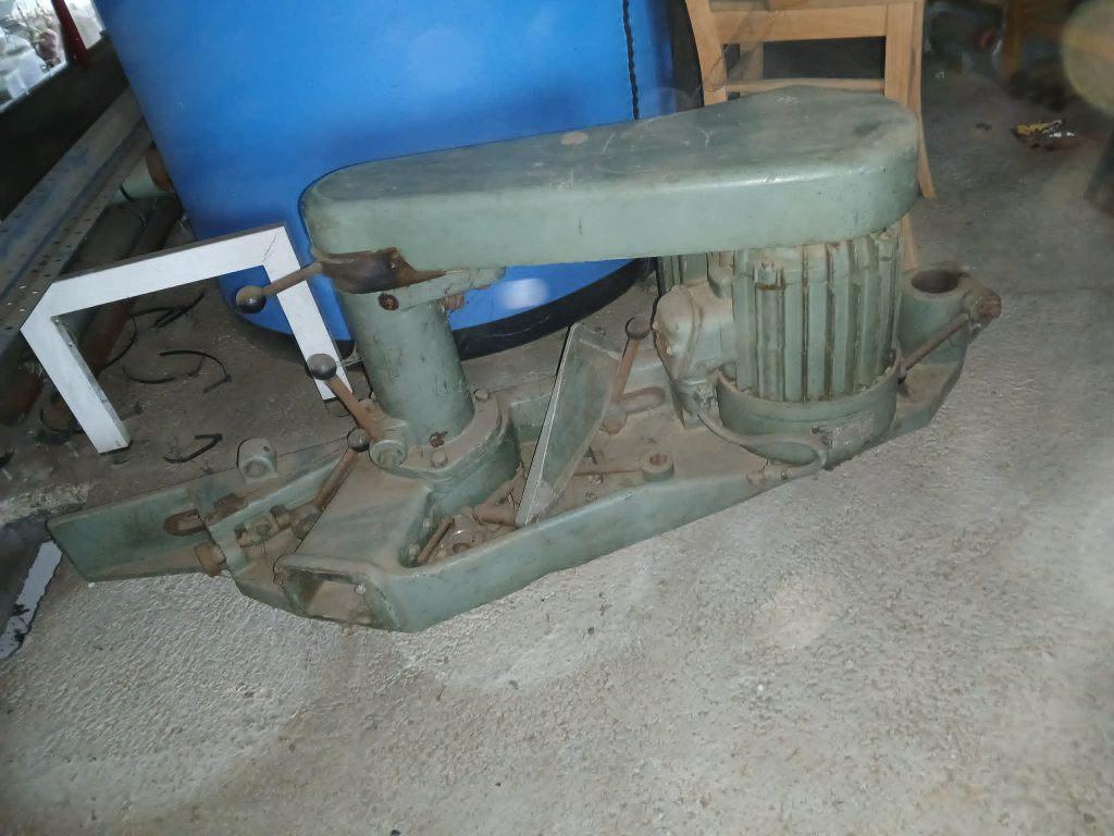 Zijschaaf  Danckaert houtbewerkingsmachine, Ophalen