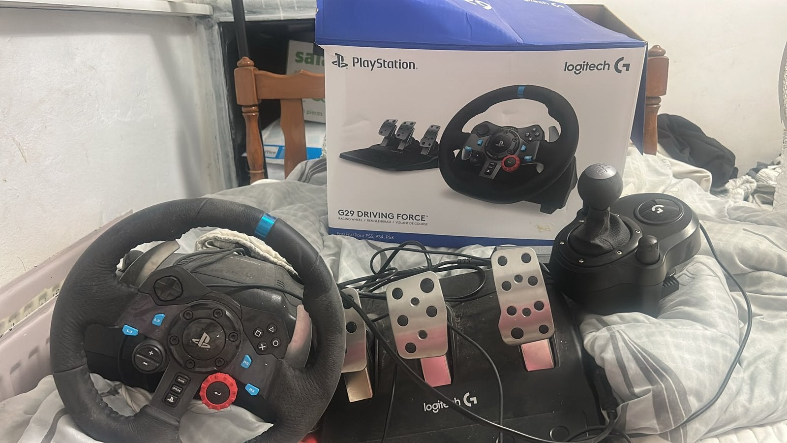 Logitech g29, Computers en Software, Ophalen, Zo goed als nieuw