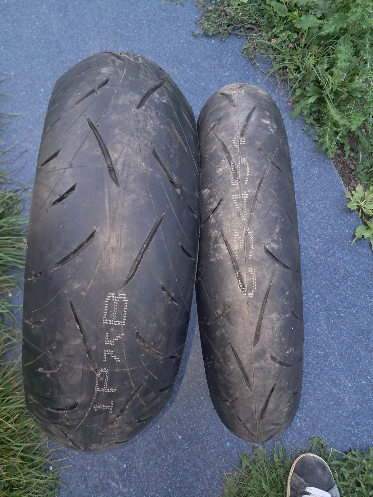 Set Dunlop Roadsmart 2 120 en 180, Motoren, Ophalen of Verzenden