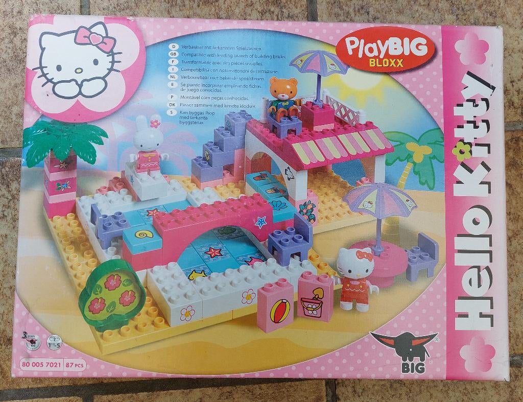 Nieuw ! Grand bungalow Hello Kitty, Ophalen of Verzenden, Nieuw