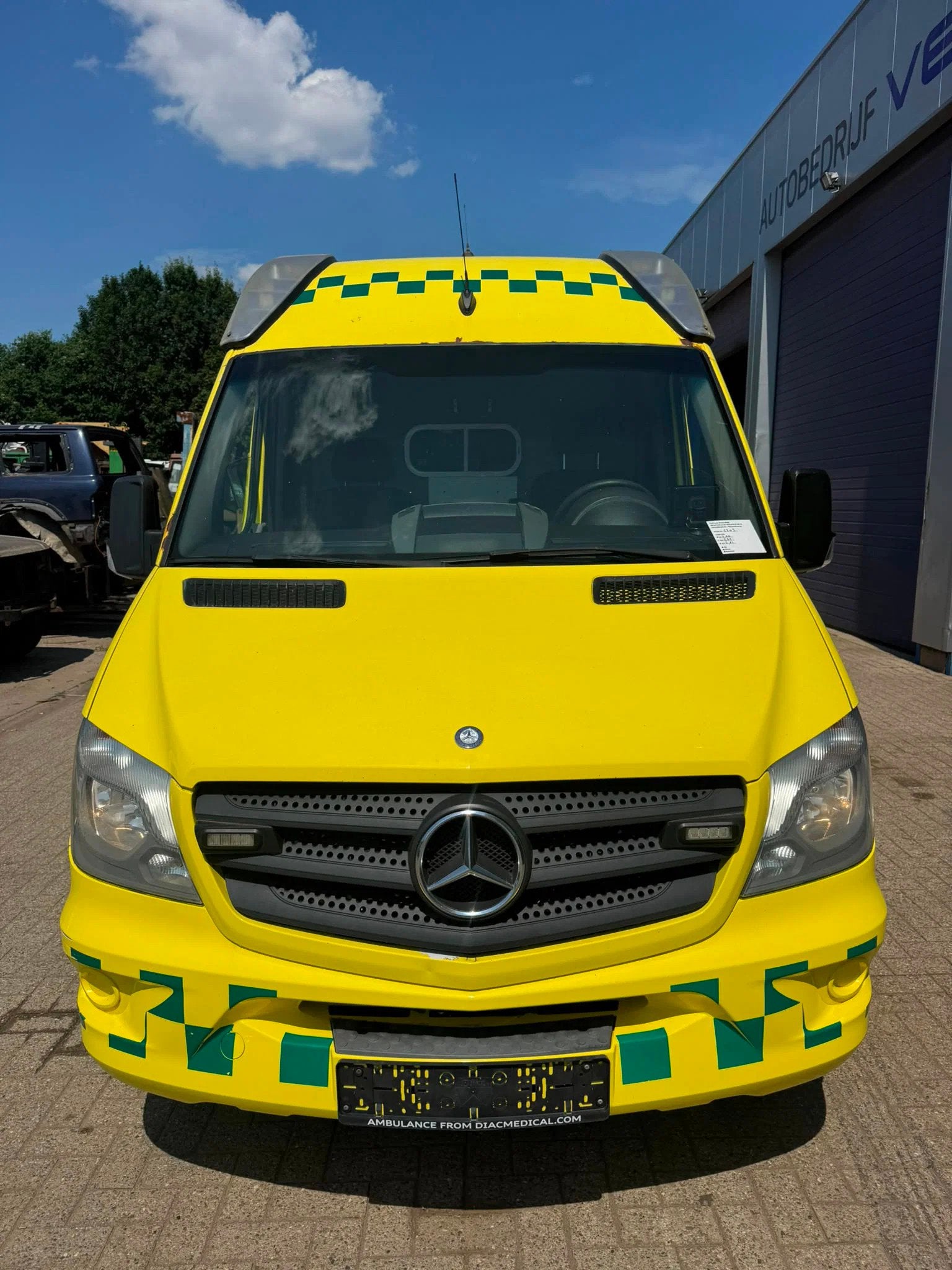 Mercedes-Benz Sprinter 316 *AUTOMATIC-AIRCO* (bj 2015), Autos, Achat, Entreprise, Jaune, Automatique