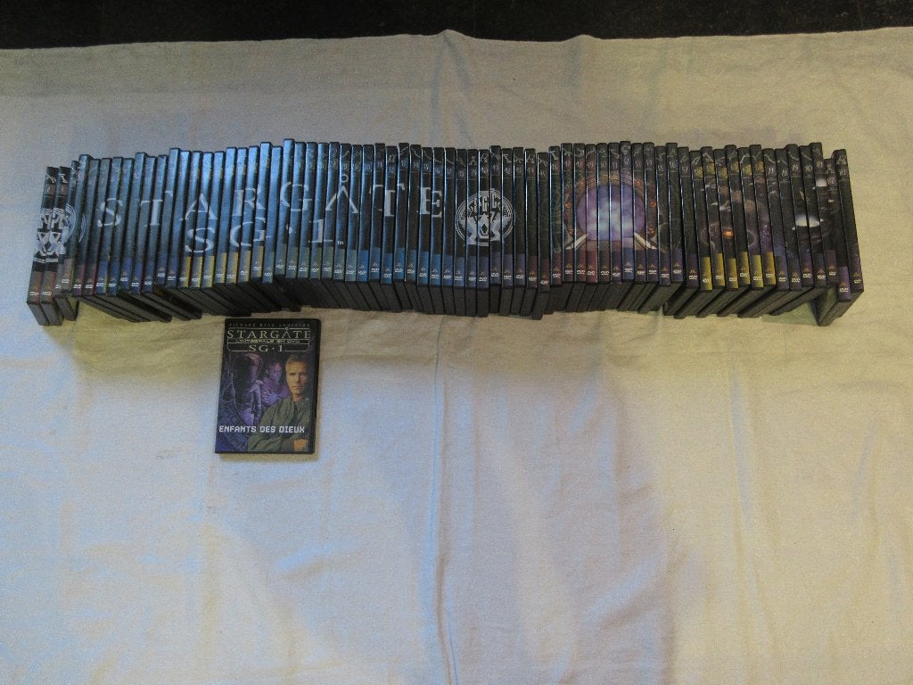 DVD STARGATE SG 1 gros lot de 70 DVD en français, CD & DVD, DVD | TV & Séries télévisées, Enlèvement