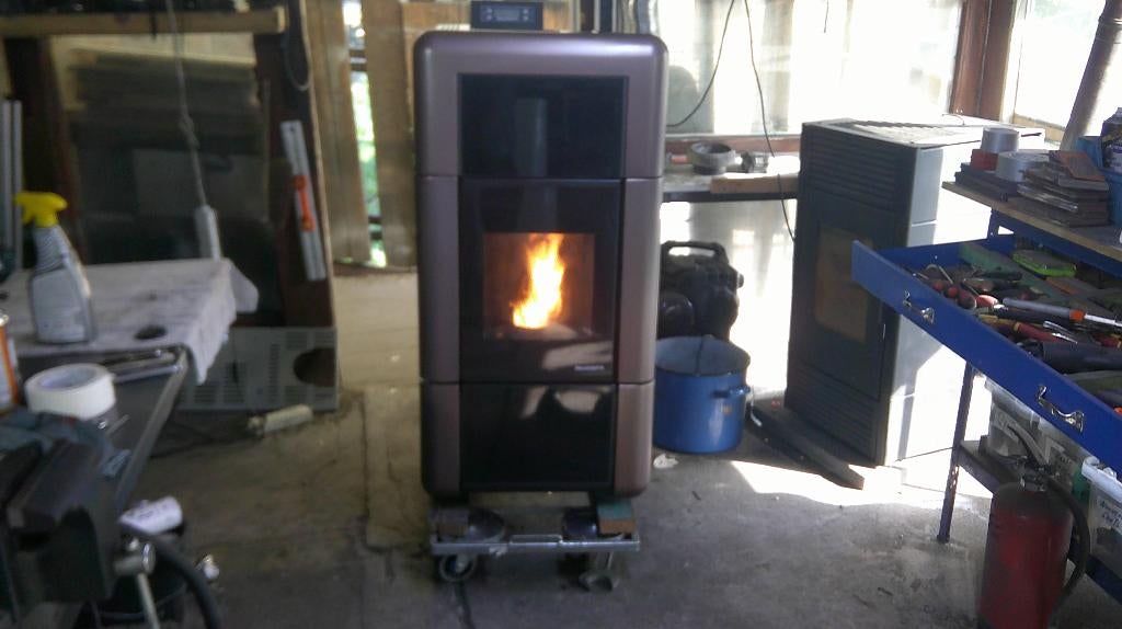 poele à pellets Palazetti Kate 9 kw en très bon état..., Doe-het-zelf en Bouw, Verwarming en Radiatoren, Gebruikt, Kachel, Ophalen