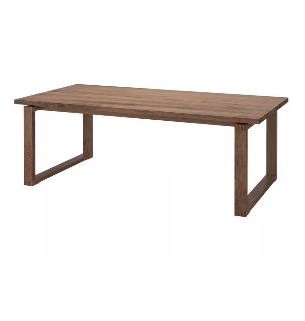 IKEA MÖRBYLÅNGA eettafel – 220  100 cm, Ophalen, 100 tot 150 cm, Eikenhout, 200 cm of meer
