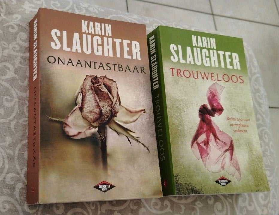 Karin Slaughter - Onaantastbaar, Enlèvement ou Envoi, Comme neuf, Pays-Bas, Karin Slaughter