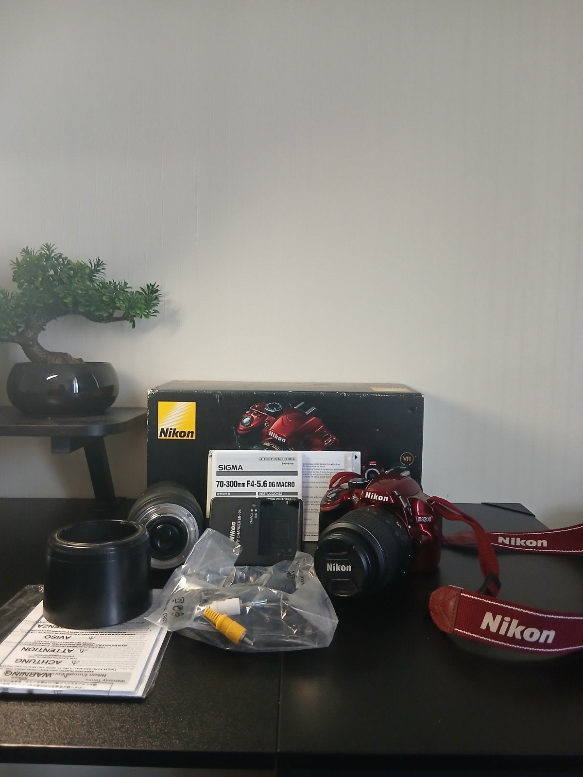Nikon D3200, Ophalen of Verzenden, Zo goed als nieuw, Nikon