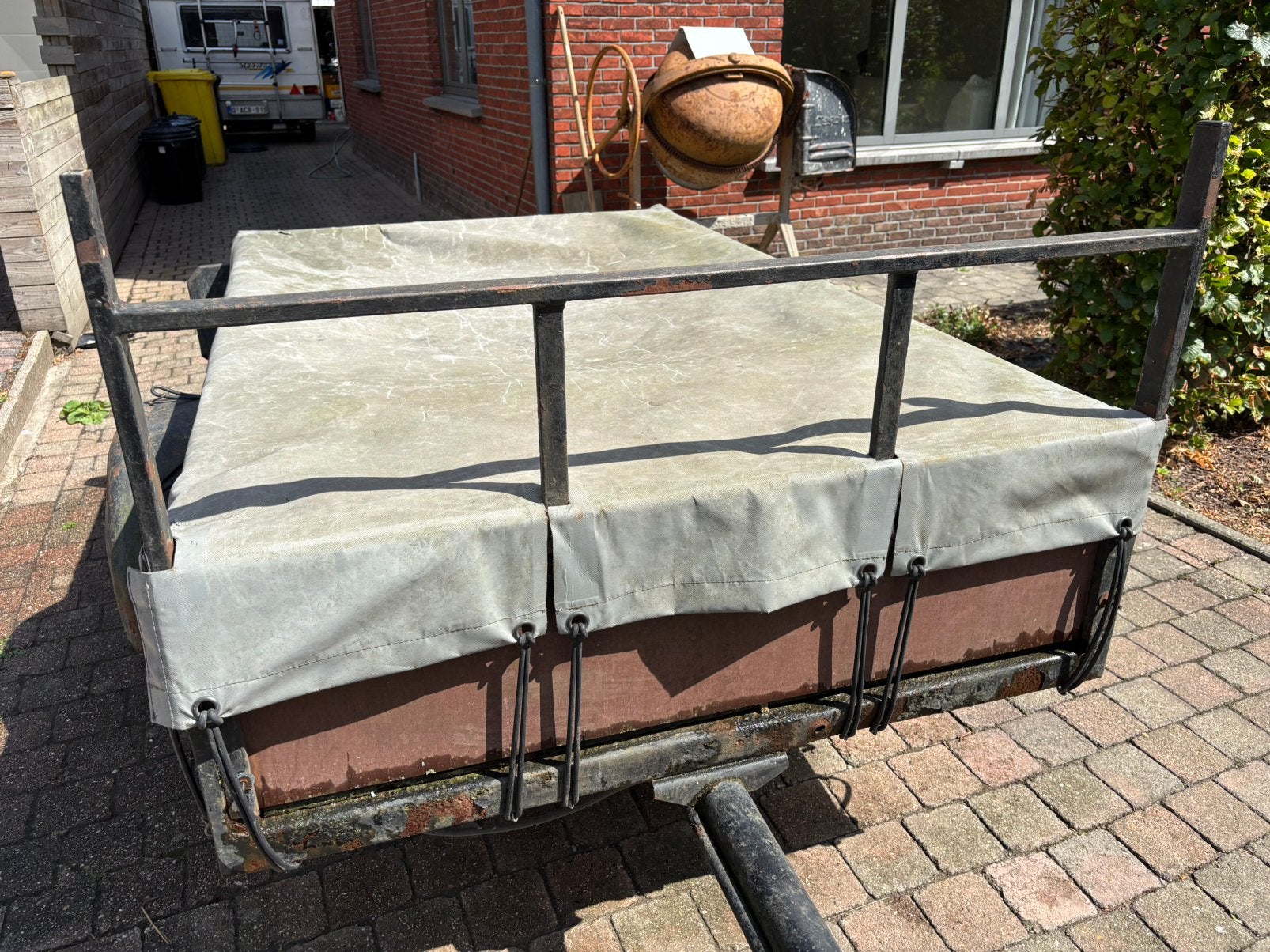 Aanhangwagen 750 kg ongeremd, Enlèvement, Utilisé
