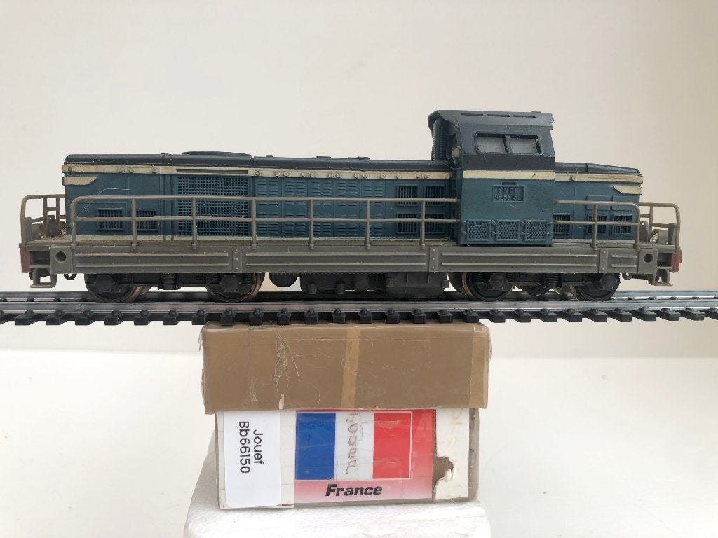 JOUEF SNCF LOCOMOTIVE DIESEL BB66150 HO, Hobby & Loisirs créatifs, Envoi, Utilisé, Locomotive, Jouef