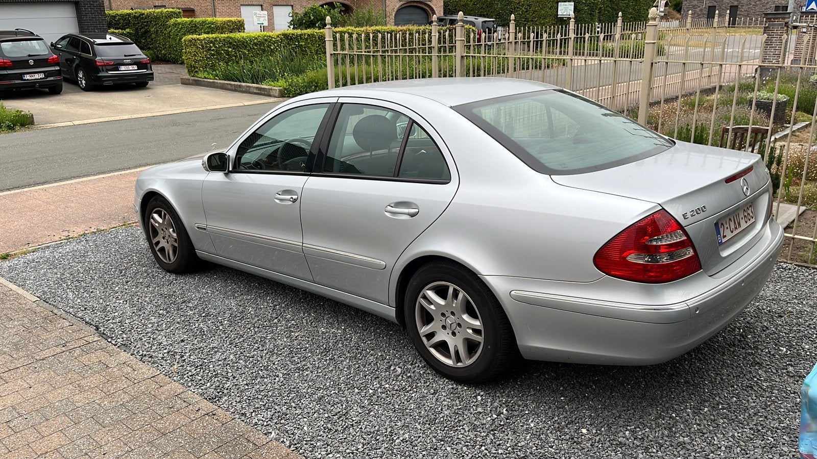 W211 mercedes E200cdi, Auto's, Mercedes-Benz, 90 kW, Zwart, 5 deurs, Particulier