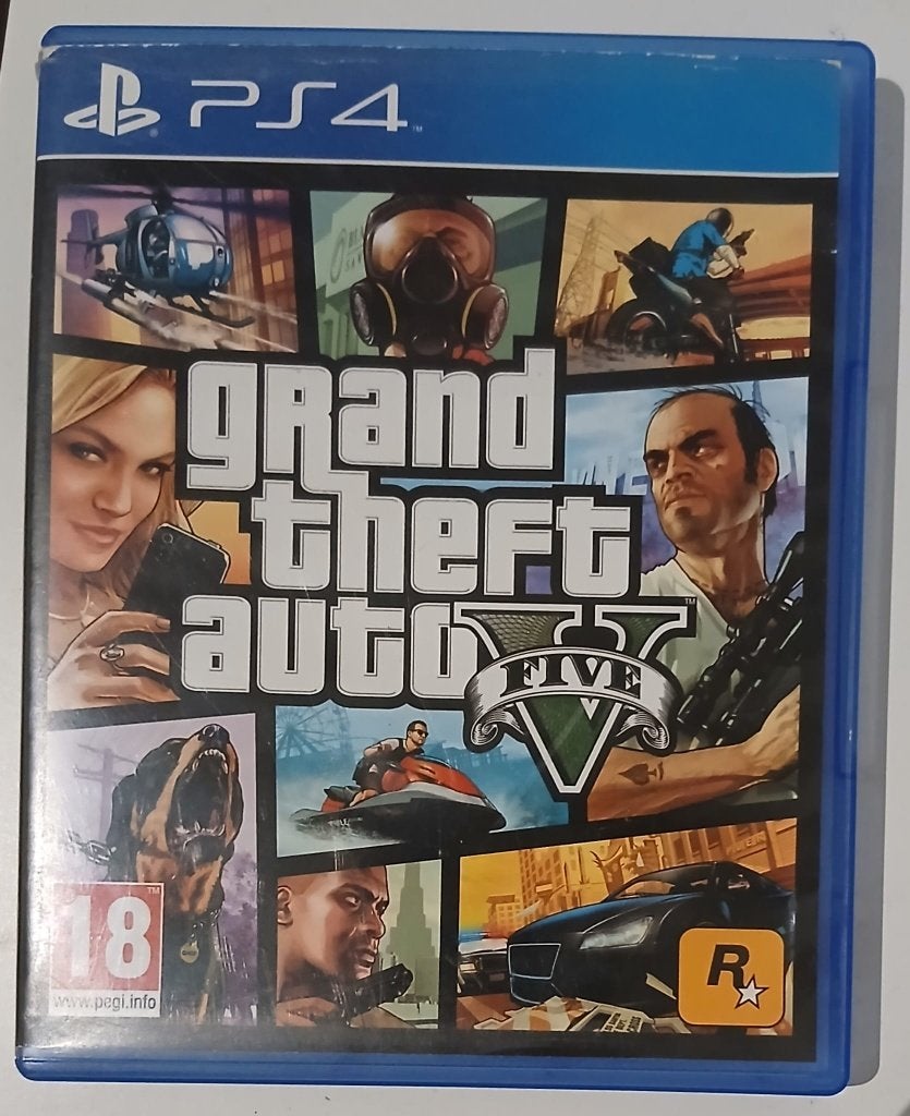 Grand Theft Auto V (GTA 5) - PS4 (PlayStation 4), Enlèvement ou Envoi, Aventure et Action, 3 joueurs ou plus, Un ordinateur
