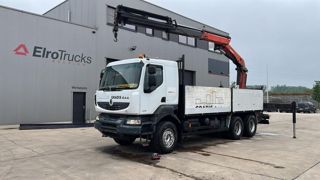 Renault Kerax 450 DXI (PALFINGER PK 20002 / REMOTE / 6X4 / L, Autos, Camions, Achat, Entreprise, Autres couleurs, Diesel