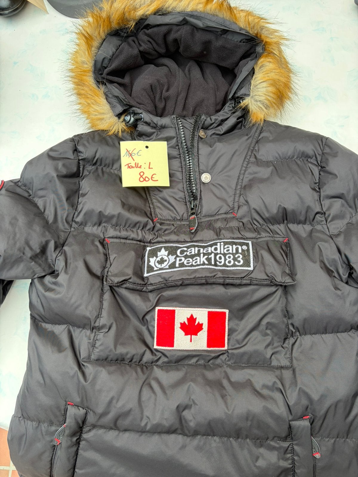 Doudoune Canadian Peak, Enlèvement, Comme neuf