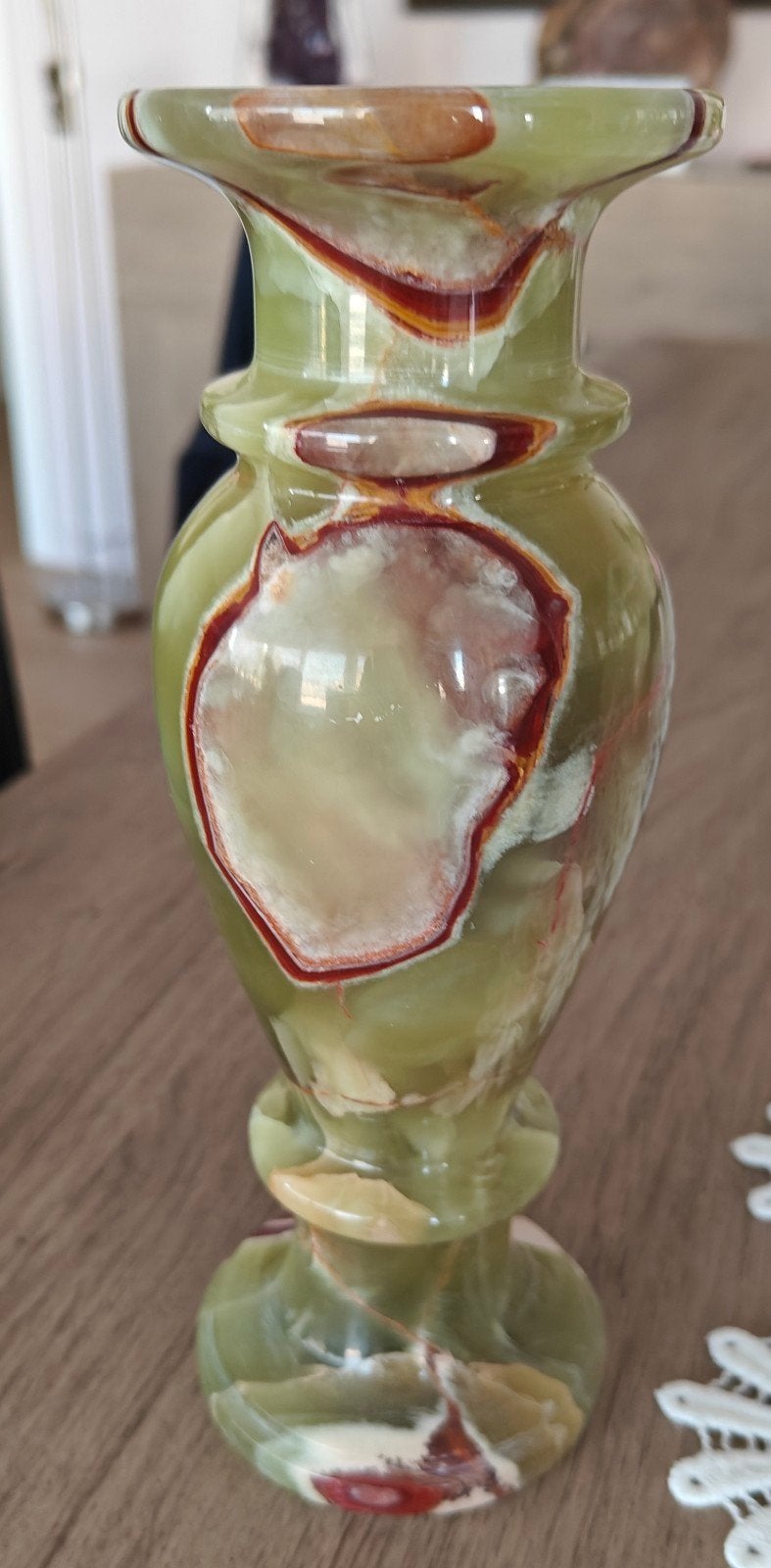 vase en marbre onyx, Enlèvement ou Envoi