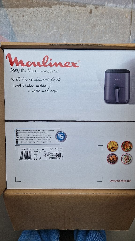 Moulinex Easy Fry Max, Ophalen, Nieuw, Airfryer