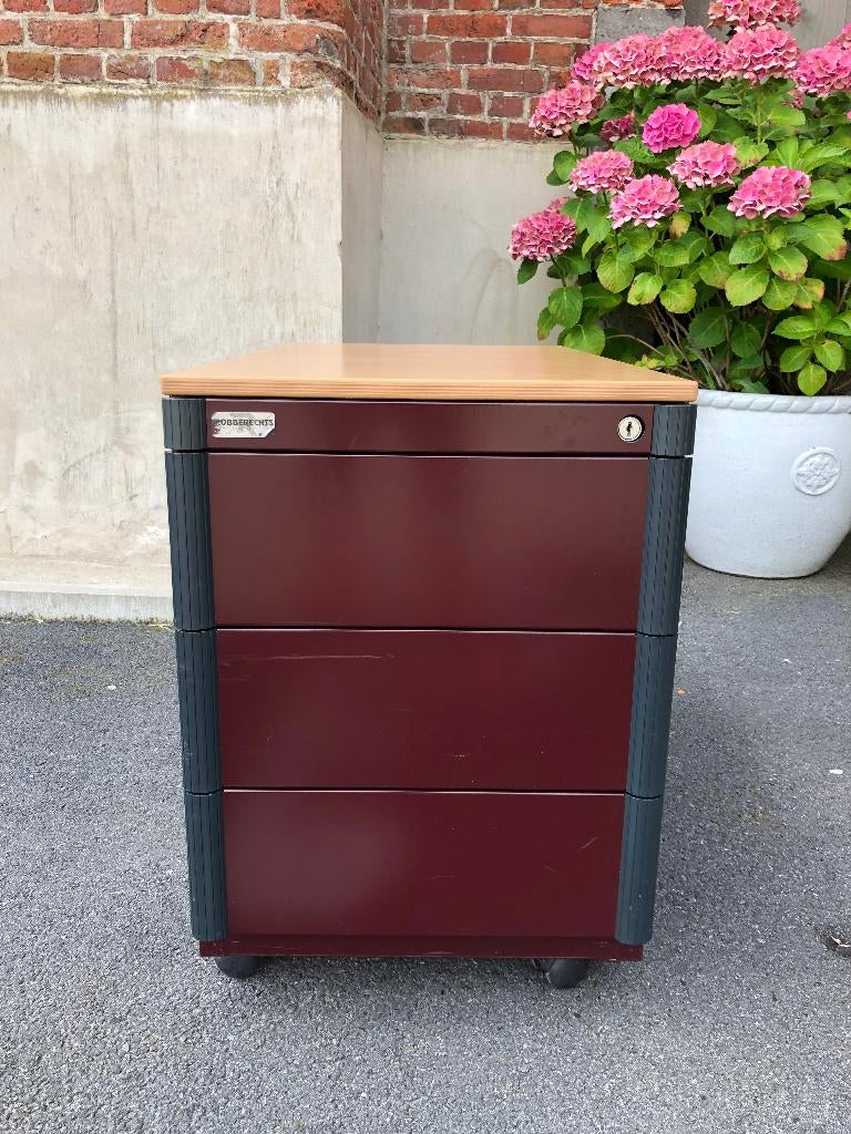 verrijdbaar Ladeblok 2 of 3 laden 62 x 43 x 76 cm