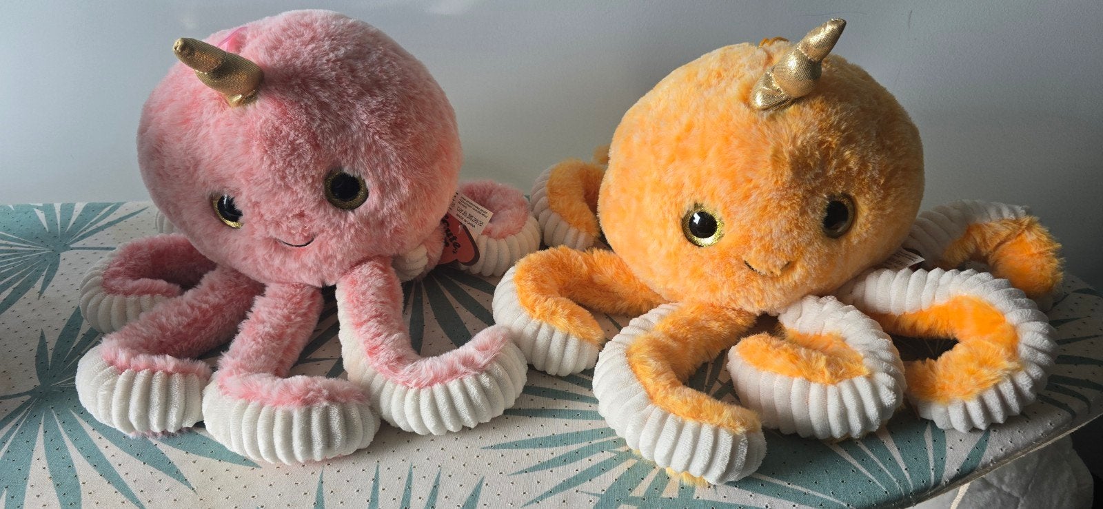 Grote octopus knuffels, Ophalen