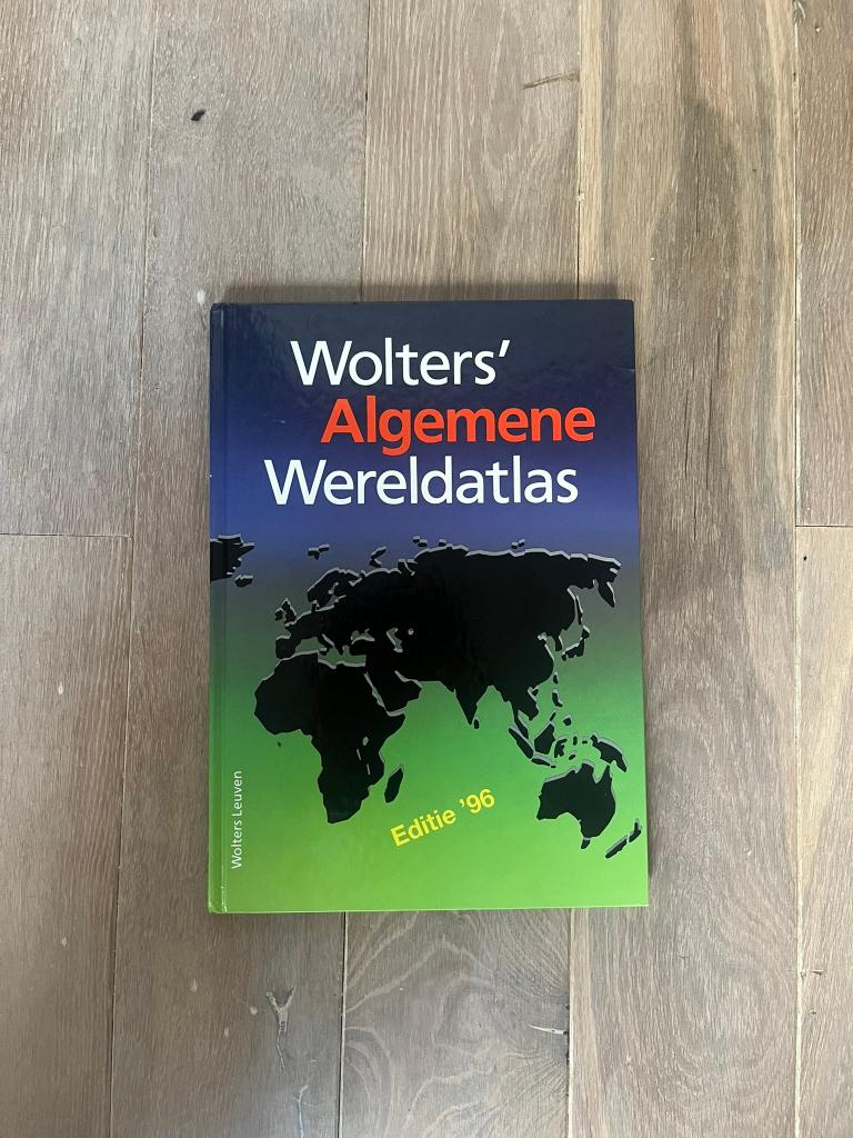 Wolters Algemene Wereldatlas – Editie 1996, Ophalen, Overige atlassen, Zo goed als nieuw, Etienne van Hecke; Dirk Vanderhallen
