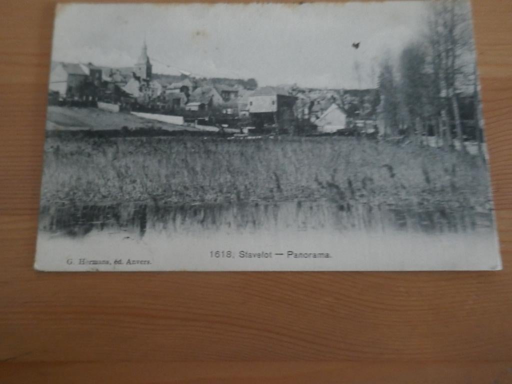 stavelot panorama, Ophalen of Verzenden, Gelopen, Luik
