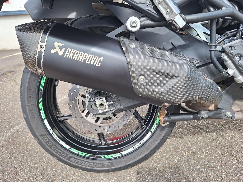 Kawasaki Versys 1000 Akrapovic/Carplay/Handvat vw/Nwe banden, Motoren, Motoren | Kawasaki, 4 cilinders, Motorrijbewijs A, Handvatverwarming