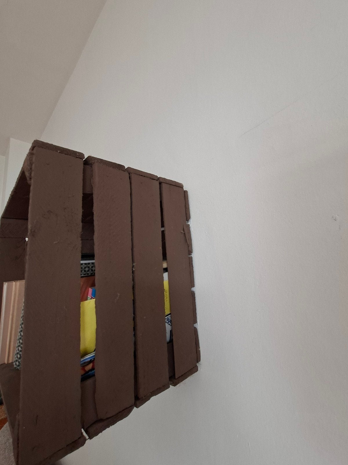 Houten krat, Ophalen, Krat