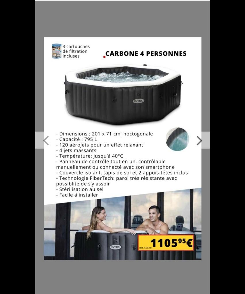 Jacuzzi intex, Enlèvement, Tapis de sol