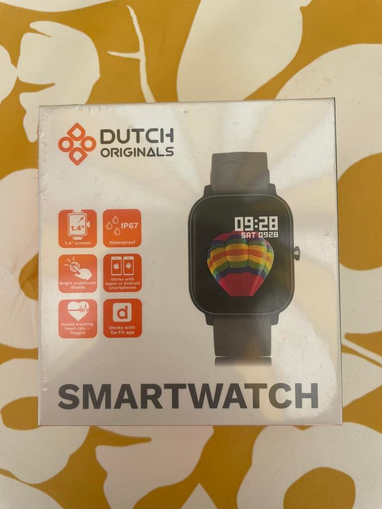Montre connectée Dutch Originals NEUVE, nouveau prix : 100€, Neuf, Étanche, Enlèvement, Battement de coeur