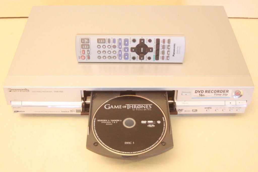 Panasonic DVD-Recorder Met Afstandsbediening / Model DMR-E55, Ophalen of Verzenden, Zo goed als nieuw, Dvd-recorder, Panasonic