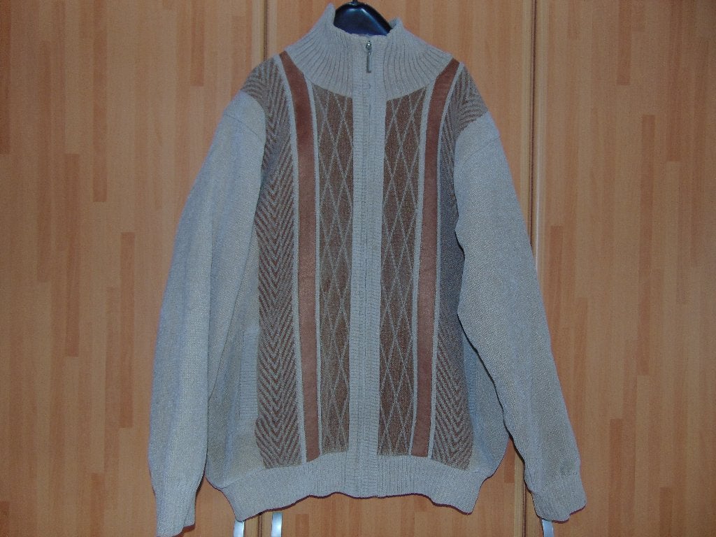Vest in zacht velours nieuwstaat, Enlèvement ou Envoi, Comme neuf, Taille 56/58 (XL), Beige