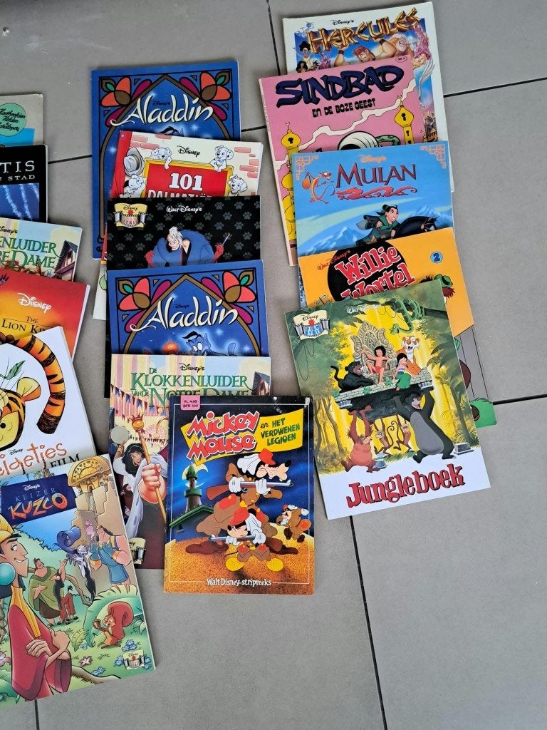 walt disney stripverhalen, Ophalen of Verzenden, Gelezen