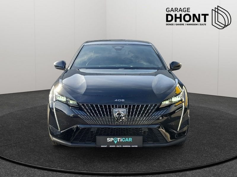 Peugeot 408 GT - 1.2 MHEV - Automaat - 145PK, Auto's, Gebruikt, 1199 cc, Leder en Stof, Zwart