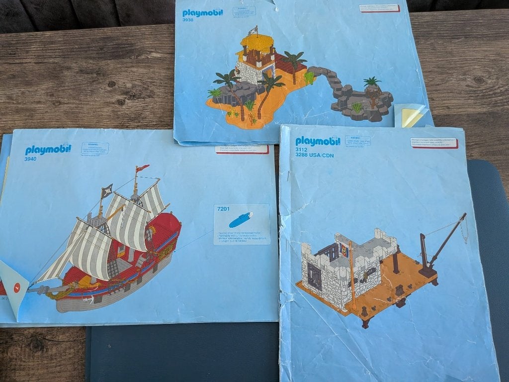 Playmobil Piraten: 3940, 3938, 3112 incompleet, veel extra's, Kinderen en Baby's, Speelgoed | Playmobil, Ophalen, Pirates, Gebruikt