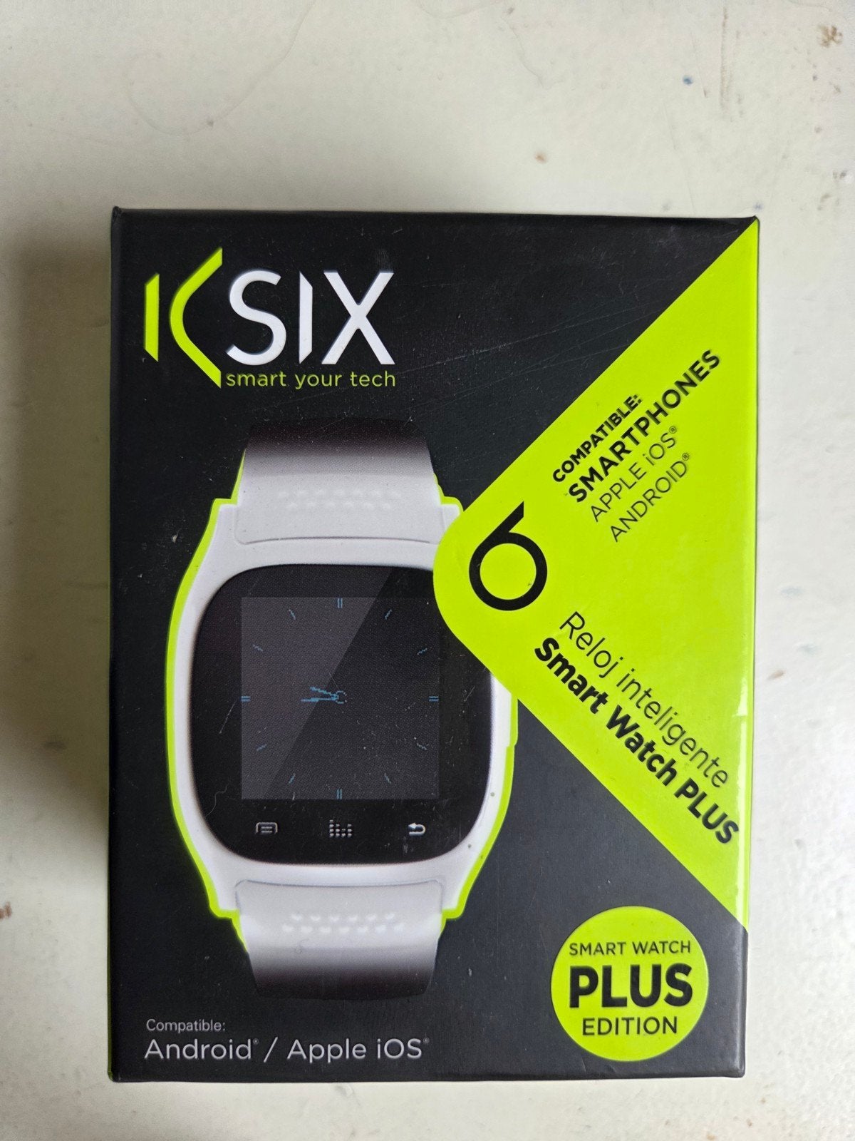 smart watch plus, Sport en Fitness, Ophalen, Nieuw
