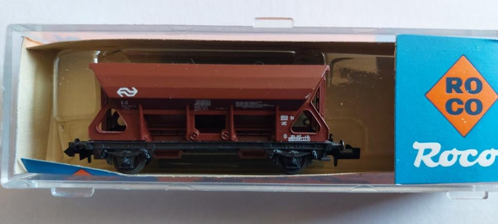 MACHINES AUTODÉCHARGEUSES NLK 0430 ROCO NS 1/160, Hobby & Loisirs créatifs, Trains miniatures | Échelle N, Comme neuf, Wagon, Roco