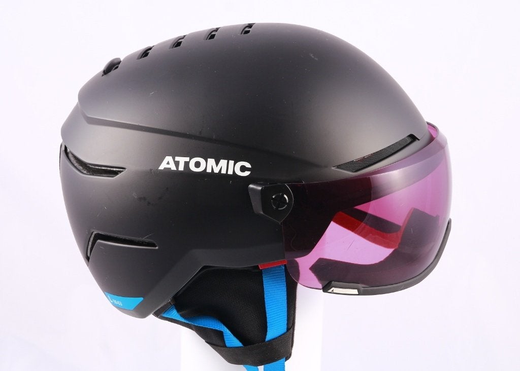 60 61 62 cm ski snowboard helm ATOMIC SAVOR VISOR ALL WEATHE, Sport en Fitness, Gebruikt, Verzenden, Overige typen, Carve