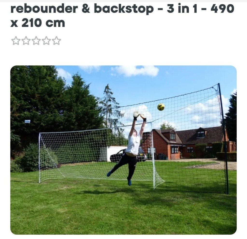 Voetbal goal (merk Open Goaaal), Ophalen, Zo goed als nieuw, Overige typen