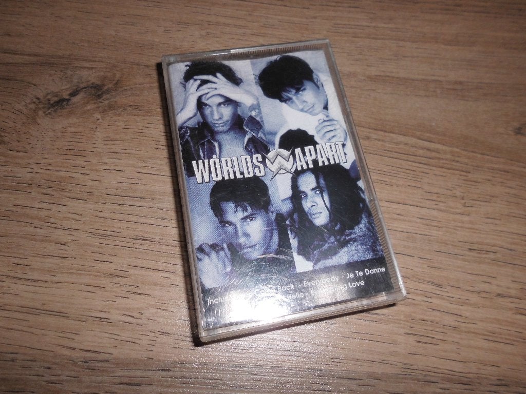 K7 cassette audio " worlds apart " everybody, CD & DVD, Cassettes audio, Enlèvement ou Envoi