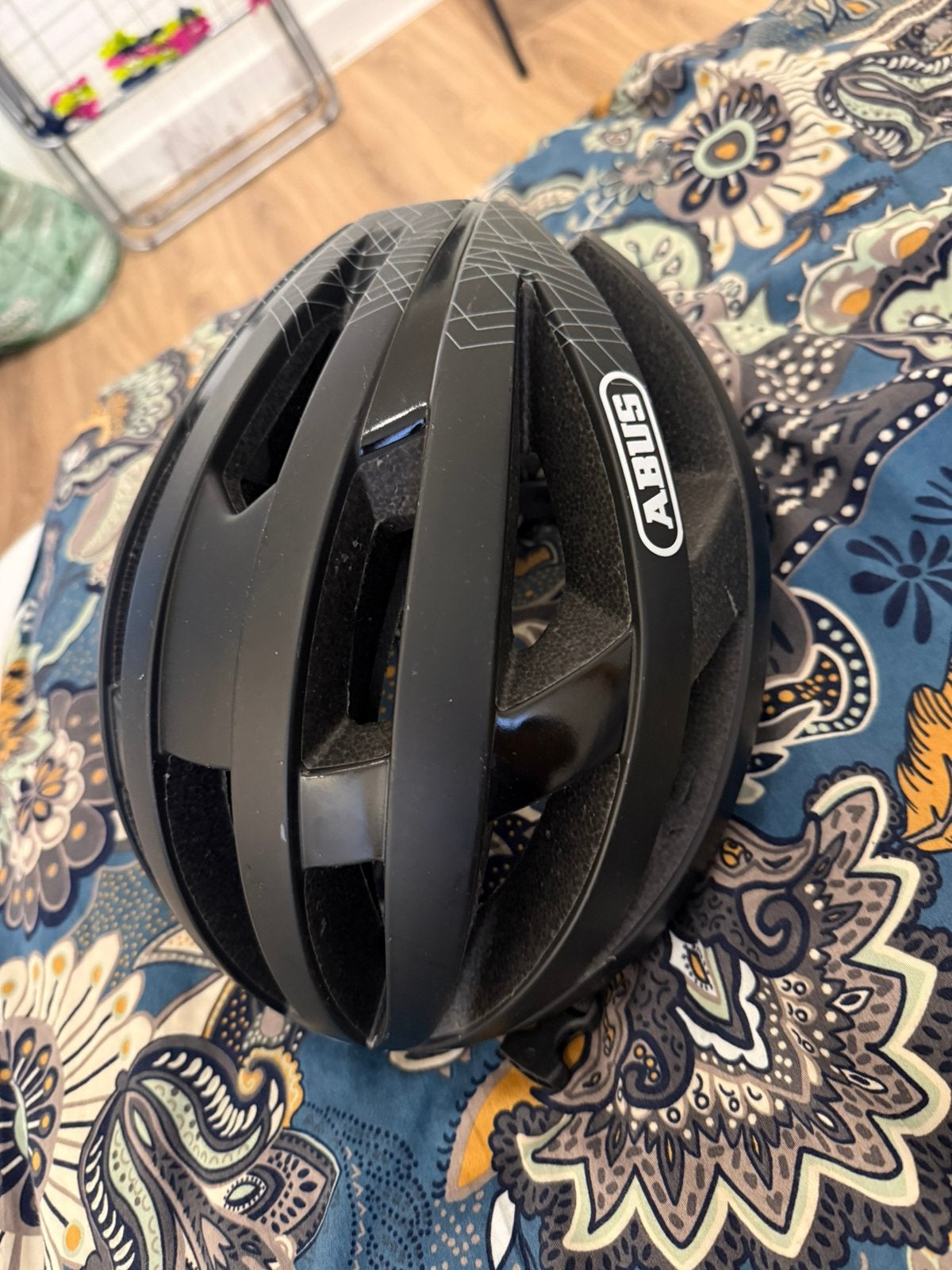 Casque de vélo Abus Viantor taille L 58-62 cm, Vélos & Vélomoteurs, Enlèvement, Utilisé, L, Homme ou Femme