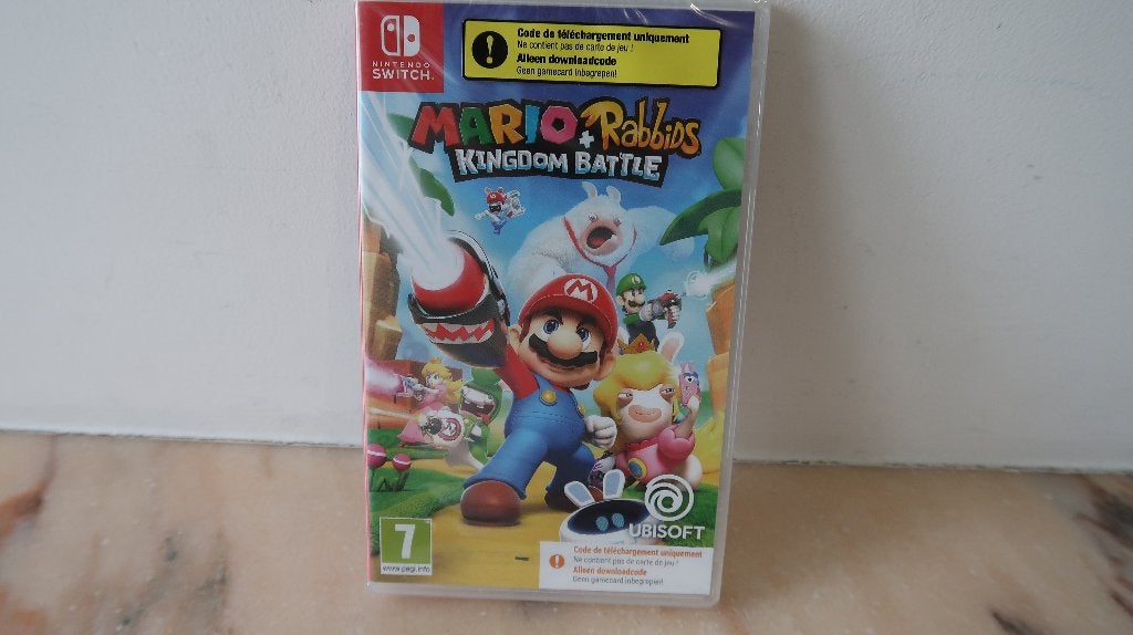Mario & Rabbids - Kingdom battle. switch - download, Ophalen of Verzenden, Nieuw