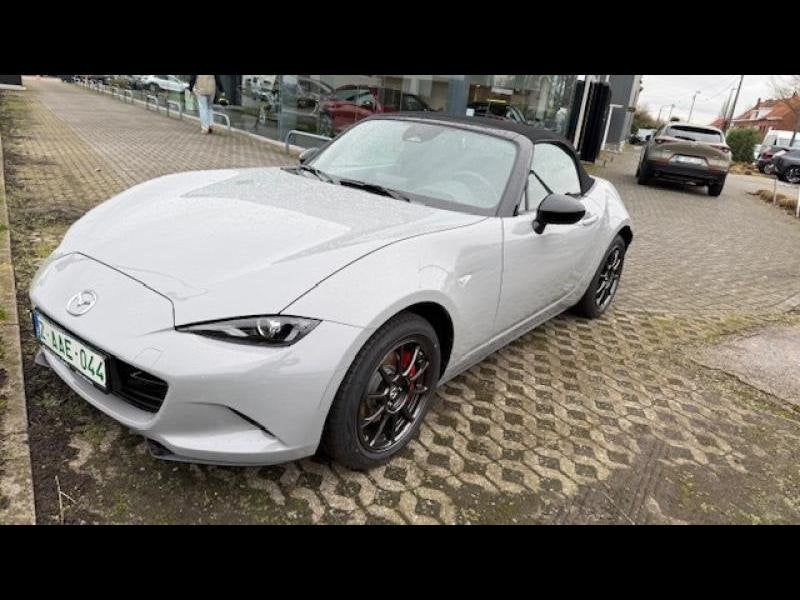 Mazda MX-5 Homura, Argent ou Gris, Euro 6, Cabriolet, Noir