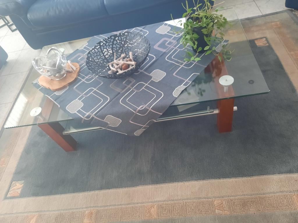Salontafel met bijpassende bijzettafel, Huis en Inrichting, Tafels | Salontafels, Ophalen