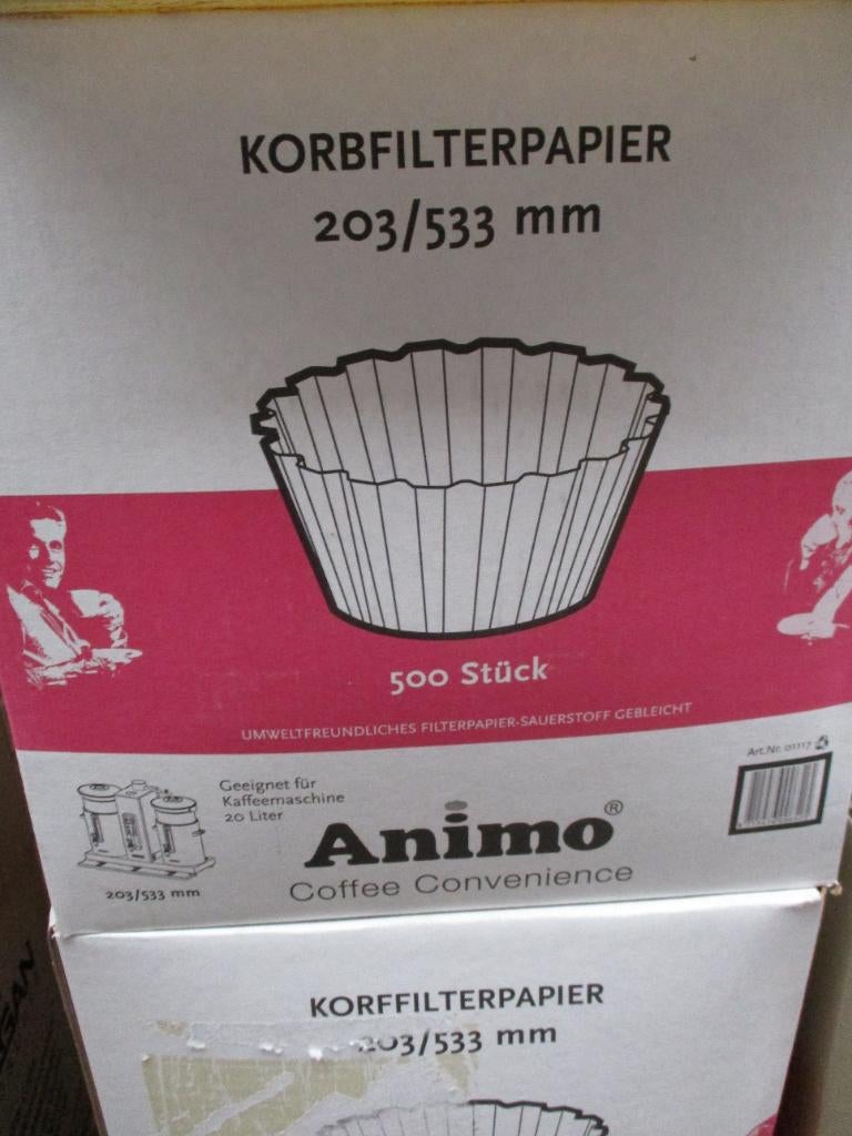 Animo coffee convenience korbfilterpapier, Ophalen of Verzenden, Dranken
