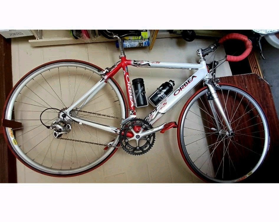 Koersfiets Orbea, Ophalen
