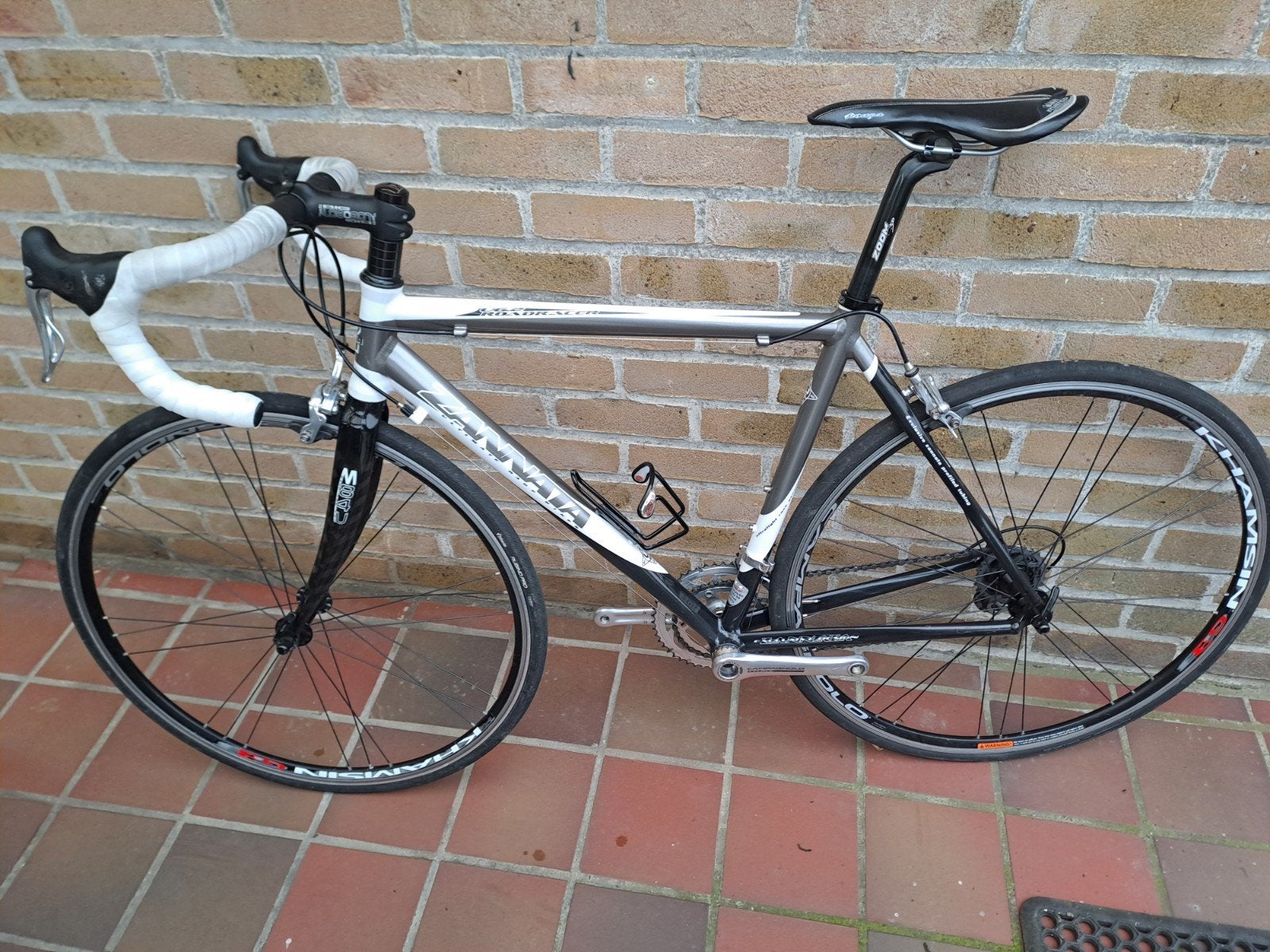 Zannata racefiets  -Campa Veloce groep zilveren uitvoering, Fietsen en Brommers, Fietsen | Racefietsen, Ophalen, 28 inch