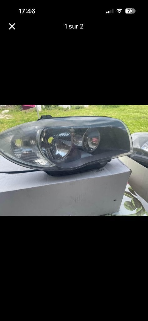 Phare d’origine, BMW Serie 1, Autos : Pièces & Accessoires, Enlèvement, Utilisé, BMW