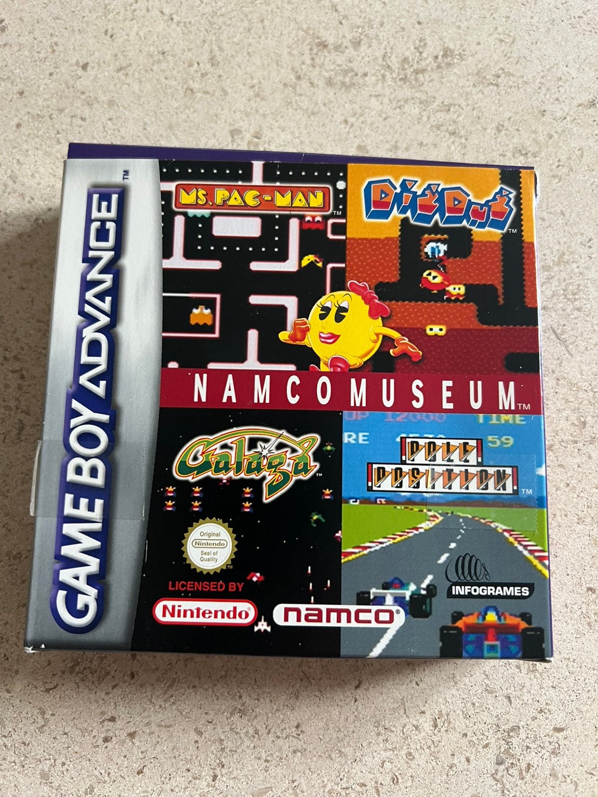 Namcomuseum voor gameboy advance, Games en Spelcomputers, Ophalen, Zo goed als nieuw