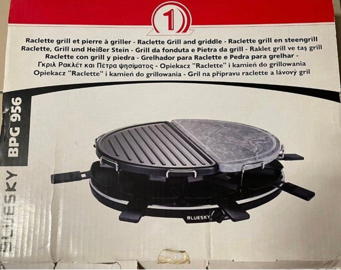Raclette et grill, Electroménager, Plaques de gril, Enlèvement ou Envoi, Utilisé