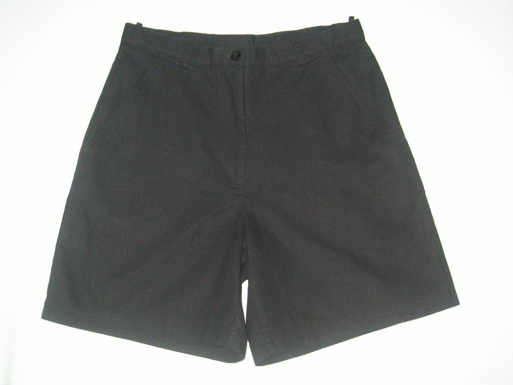 Zwarte H.Q. Dames Zomershort – Maat 38 – Linnen/Katoen, Vêtements | Femmes, Culottes & Pantalons, Porté, Taille 38/40 (M), Noir